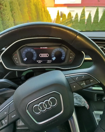 Audi Q3 cena 129600 przebieg: 47000, rok produkcji 2021 z Giżycko małe 56